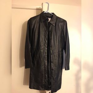 Anne Taylor 100% Leather Jacket